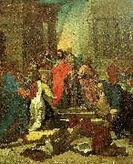 Theodore   Gericault la predication de saint paul a ephese oil on canvas